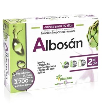 Pinisan Albosan Funcion Hepatica 60 Capsulas