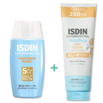 Isdin Fotoprotector FW Magic Spf50 50ml + Pediatrics Spf50 250ml