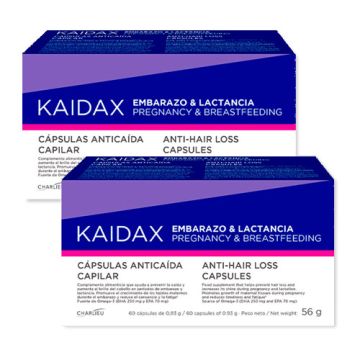 Kaidax Anticaida Embarazo y Lactancia Duplo 2x60Caps