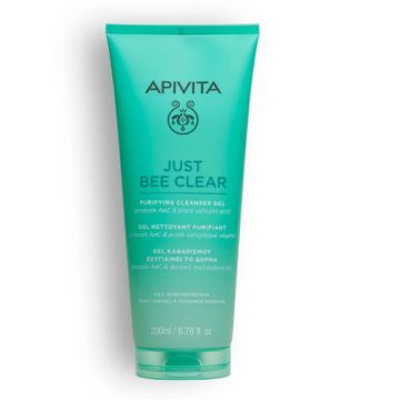 Apivita Just Bee Clear Gel Limpiador Purificante 200ml