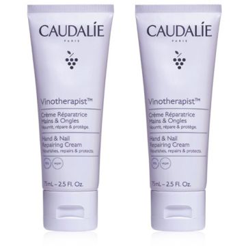 Caudalie Vinotherapist Crema Reparadora Manos Duplo 2x75ml