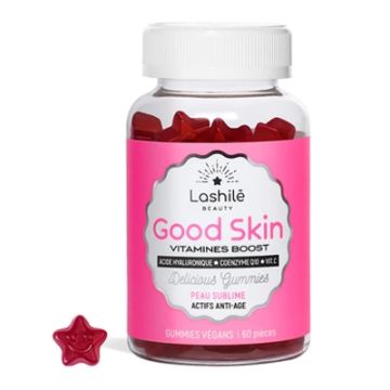 Lashile Good Skin Boost de Vitaminas Piel Sublime 60 Gominolas
