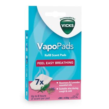 Vicks VapoPads Pastillas Recambio Lavanda y Romero 7Uds