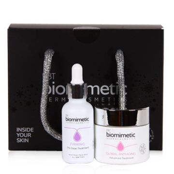 Biomimetic Pre Base Reafirmante 30ml + Tto Antiedad P/Seca 50ml