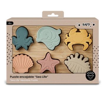 Saro Puzzle Encajable Sea Life 1Ud