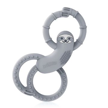 Dr Browns Flexees Mordedor Silicona Perezoso Gris 3M+ 1 Ud