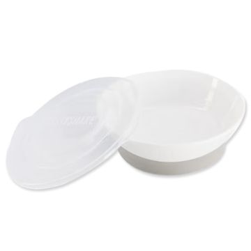Twistshake Bowl con Tapa Blanco 6M+ 1 Ud