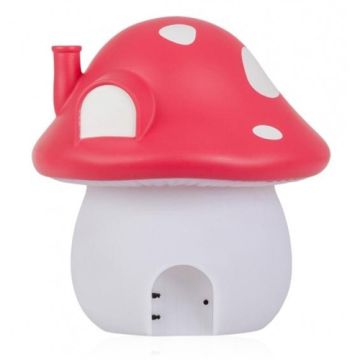 A Little Lovely Lampara de Noche Led Seta Roja