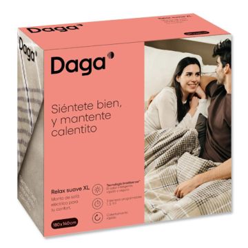 Daga Manta Electrica de Sofa Relax Suave XL 140x180cm