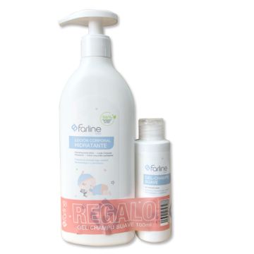 Farline Bebe Locion Corporal 400ml + Gel-Champu 100ml
