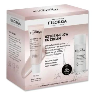 Filorga Oxygen-Glow CC Cream Spf30 40ml + Agua Micelar 50ml