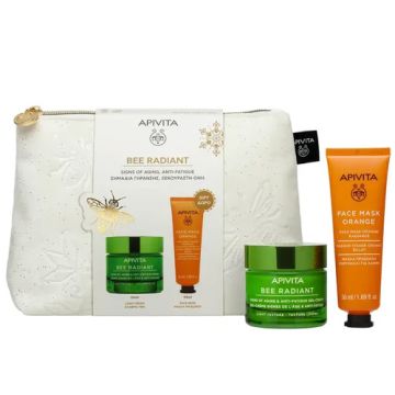 Apivita Bee Radint Crema Antiedad 50ml + Mascarilla Facial 50ml