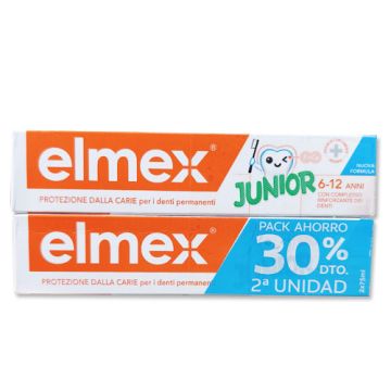 Elmex Pasta Dental Junior Duplo 2x75ml