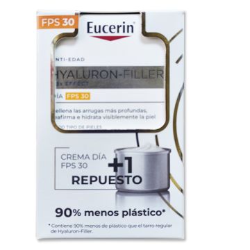 Eucerin Hyaluron-Filler Crema Dia Spf30 50ml + Recarga