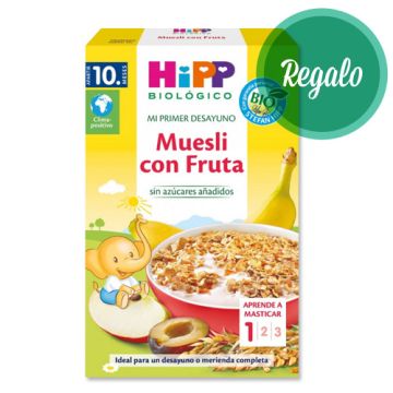 Hipp - Muesli con Fruta 200gr -Regalo-